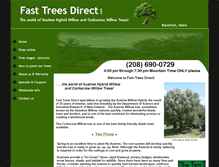 Tablet Screenshot of fasttreesdirect.com